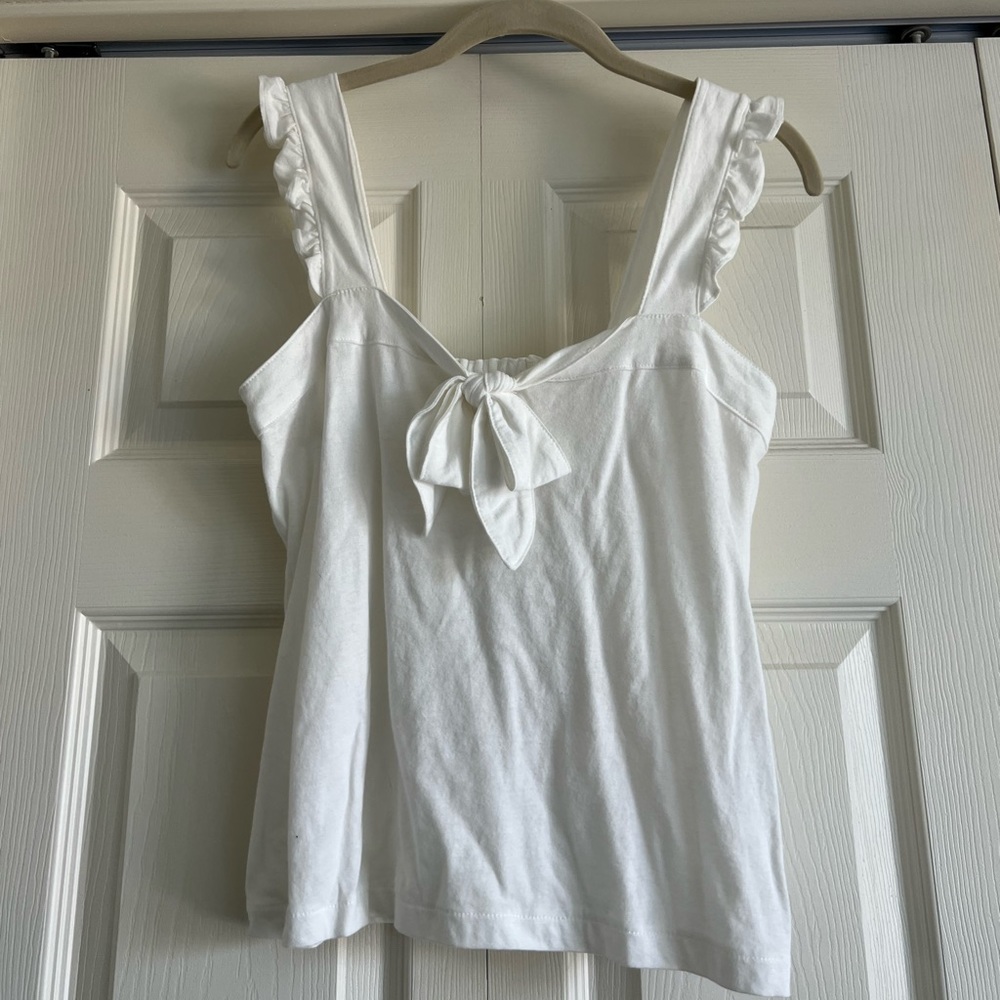J. Crew Tie-Bow Top